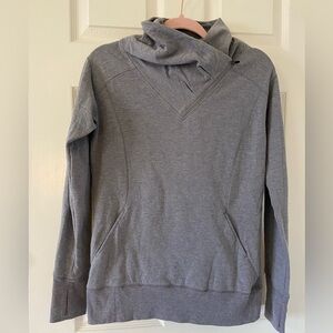 Zella Frosty Asymmetrical Zip Pullover